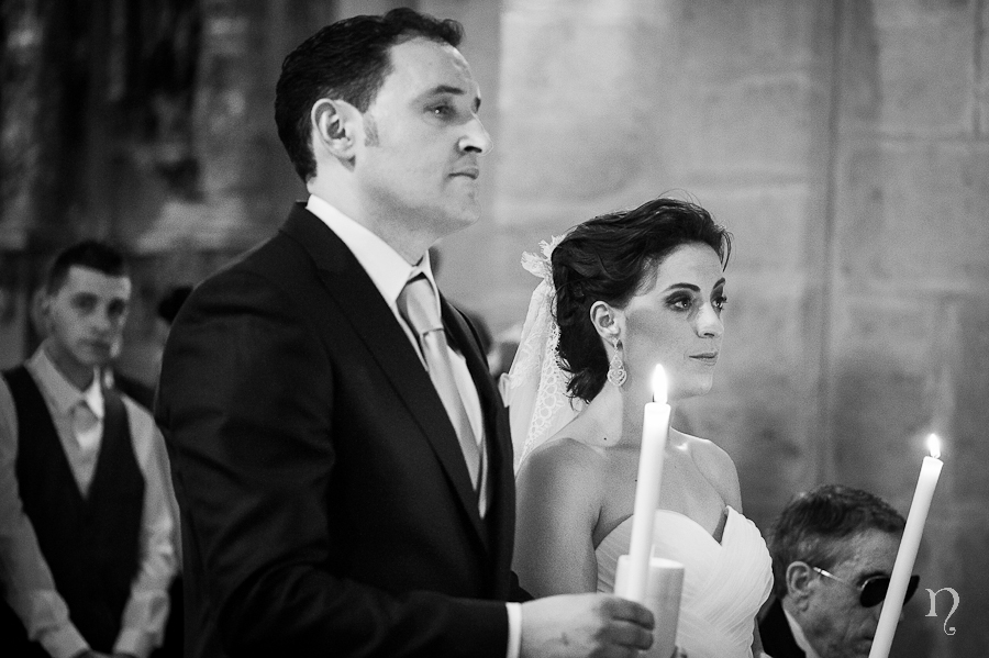 Noemie Artycam fotografia boda León rito velas ceremonia iglesia novios