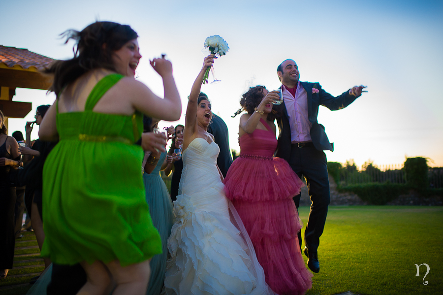 Noemie Artycam fotografia boda León alegría salto invitados