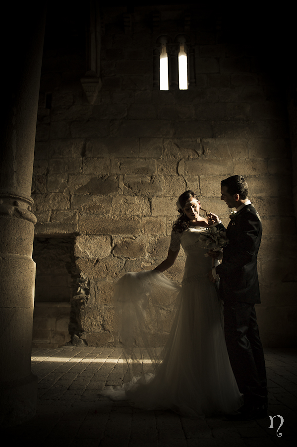 fotografia artistica novio novia romanticismo romantico medieval monasterio Carracedo Noemie artycam fotografia fotografos boda Ponferrada Bierzo