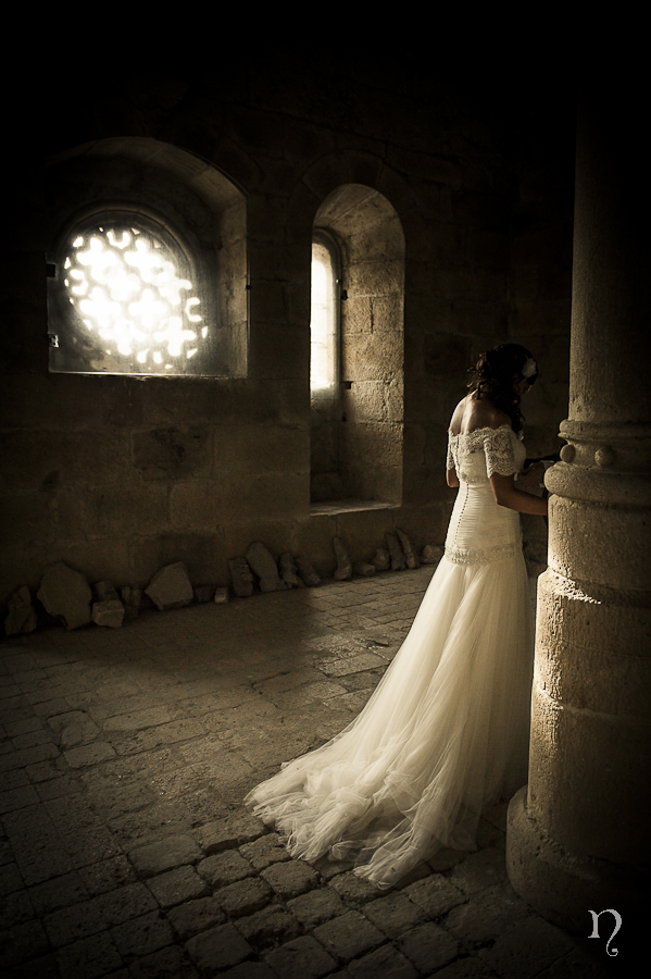 fotografia artistica novia romanticismo romantico medieval monasterio Carracedo Noemie artycam fotografia fotografos boda Ponferrada Bierzo