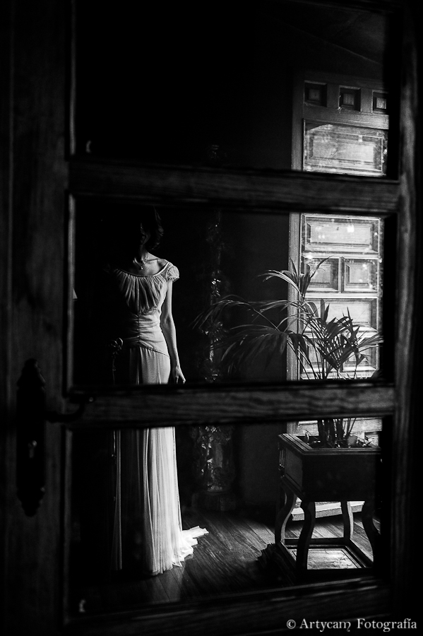 ventana San Marcos blanco negro reflejo novia artistico fotografia artistica