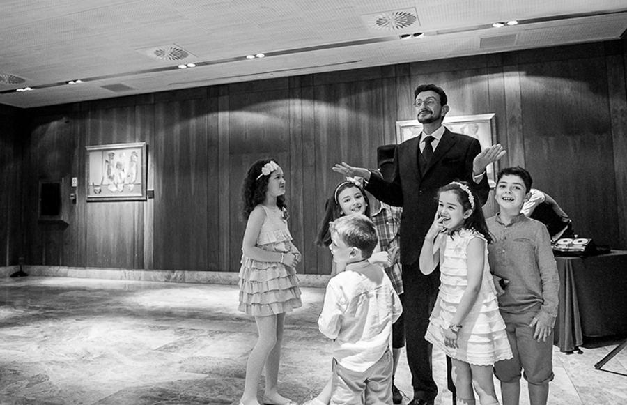 novio ganarse niños  boda hotel Santemar Santander Artycam fotografía León