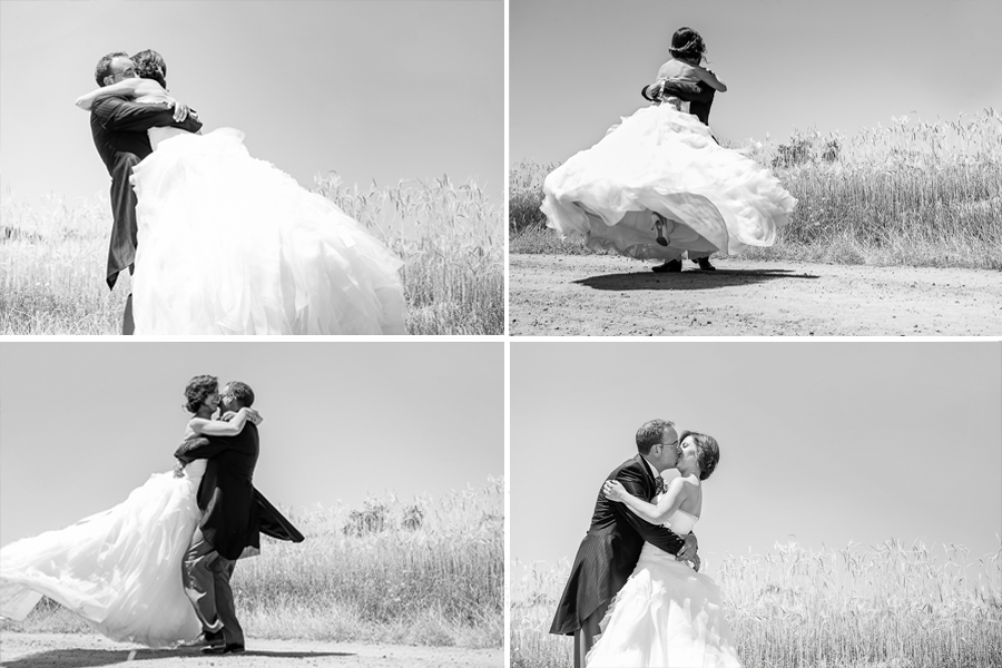 novios negro bailar beso abrazo vestido viento campo Artycam fotografía León