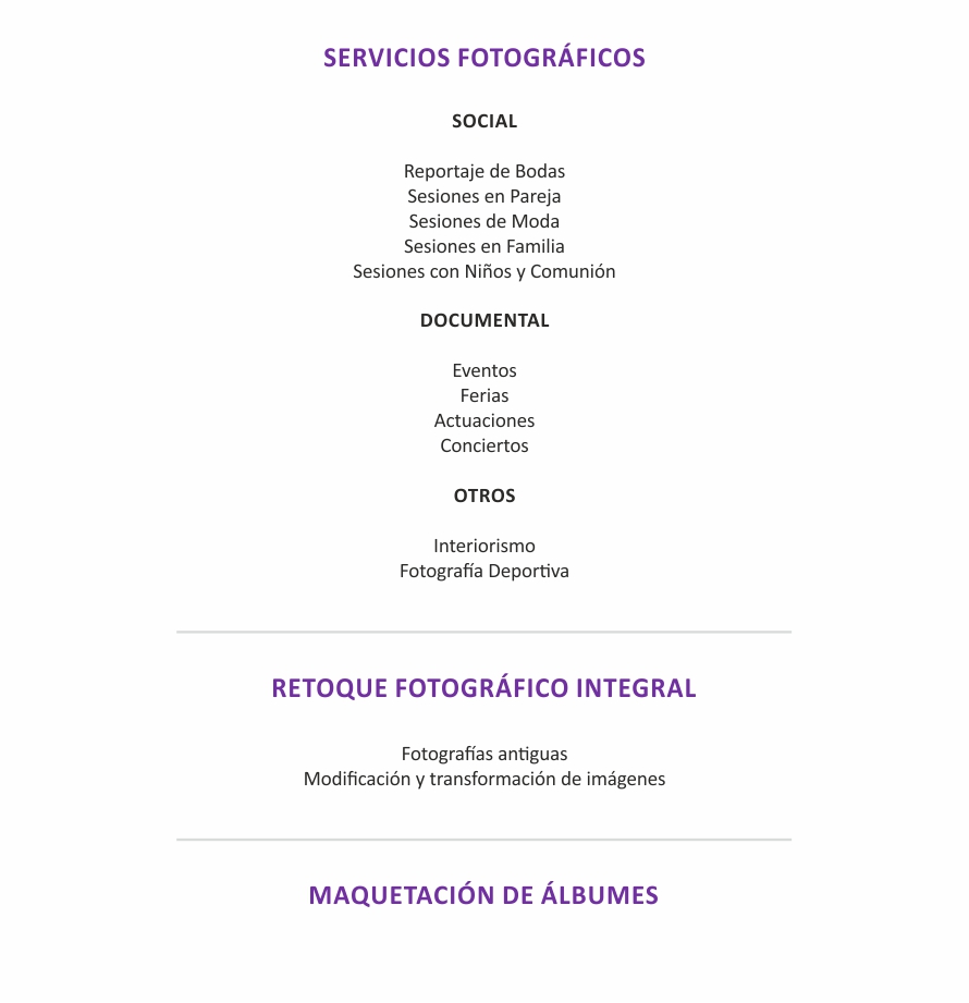 Servicios fotograficos integrales, maquetación álbumes, retoque Fotográfico documental Artycam León